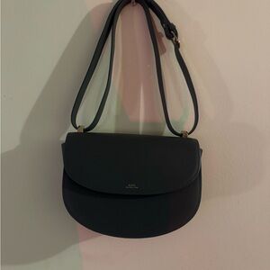 A.P.C. Grey GENEVÈ Crossbody Bag